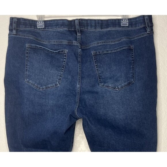 AVA & VIV Mid-rise Skinny Jeans Plus Sz 24 Medium Wash - Picture 7 of 8